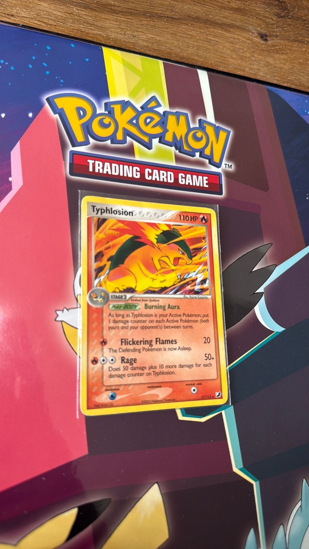 Typhlosion 2005 17/115, Ophalen of Verzenden, Zo goed als nieuw