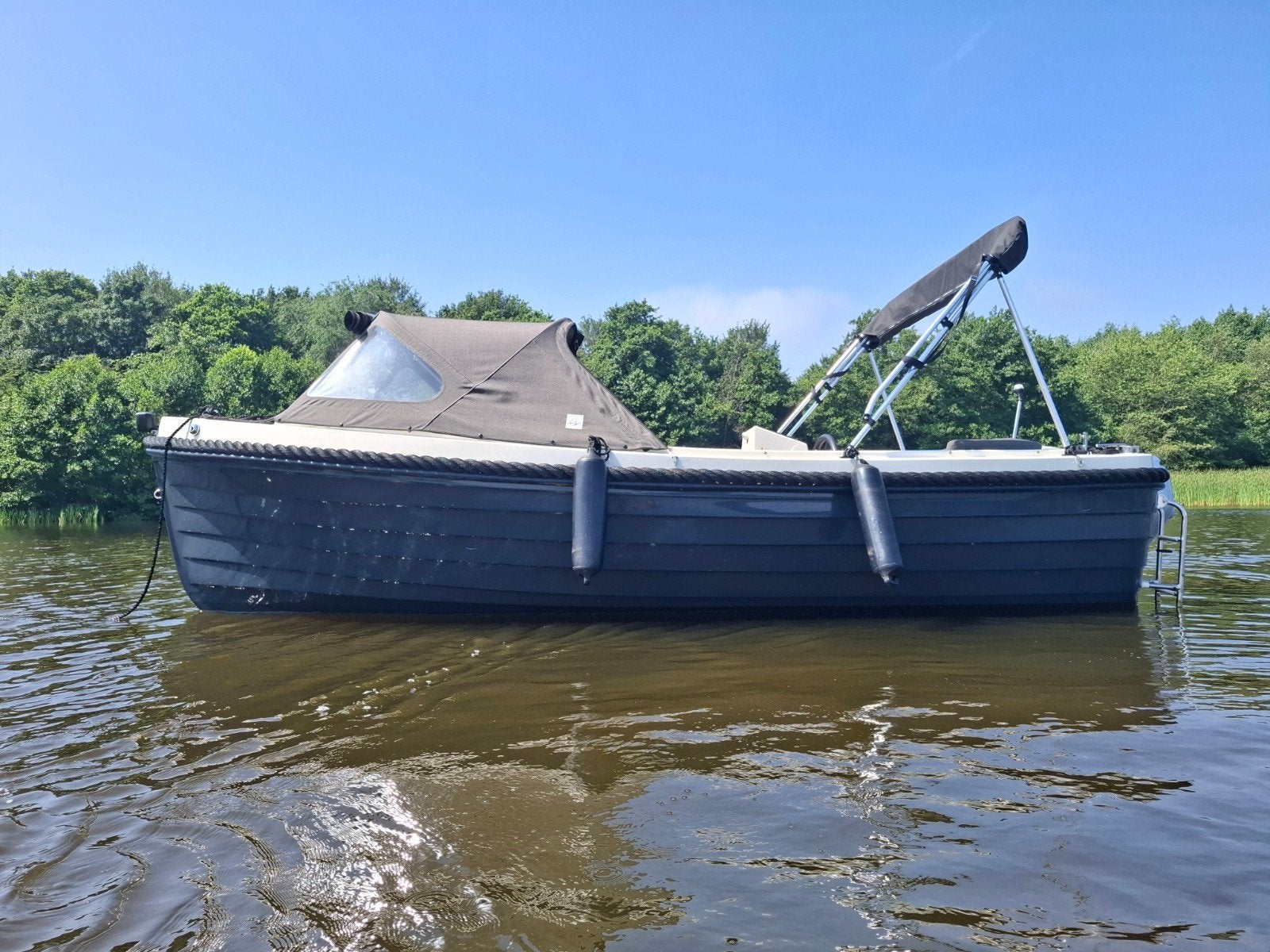 Reitdieper 495 met 20pk Honda motor (2018), Gebruikt, Rondzit, 5 m, Ophalen