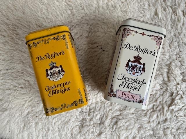 Hele oude blikjes van Ruijter’s en Carro, Ophalen of Verzenden