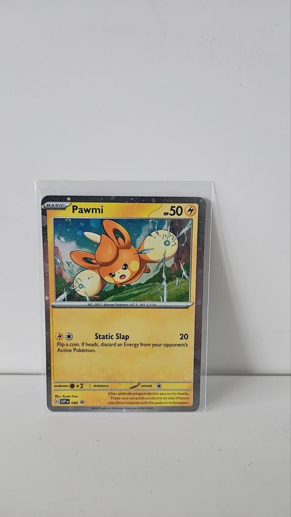 Pawmi Pokémon Kaart - SVPE 040 - Nieuwstaat, Ophalen of Verzenden, Nieuw, Losse kaart