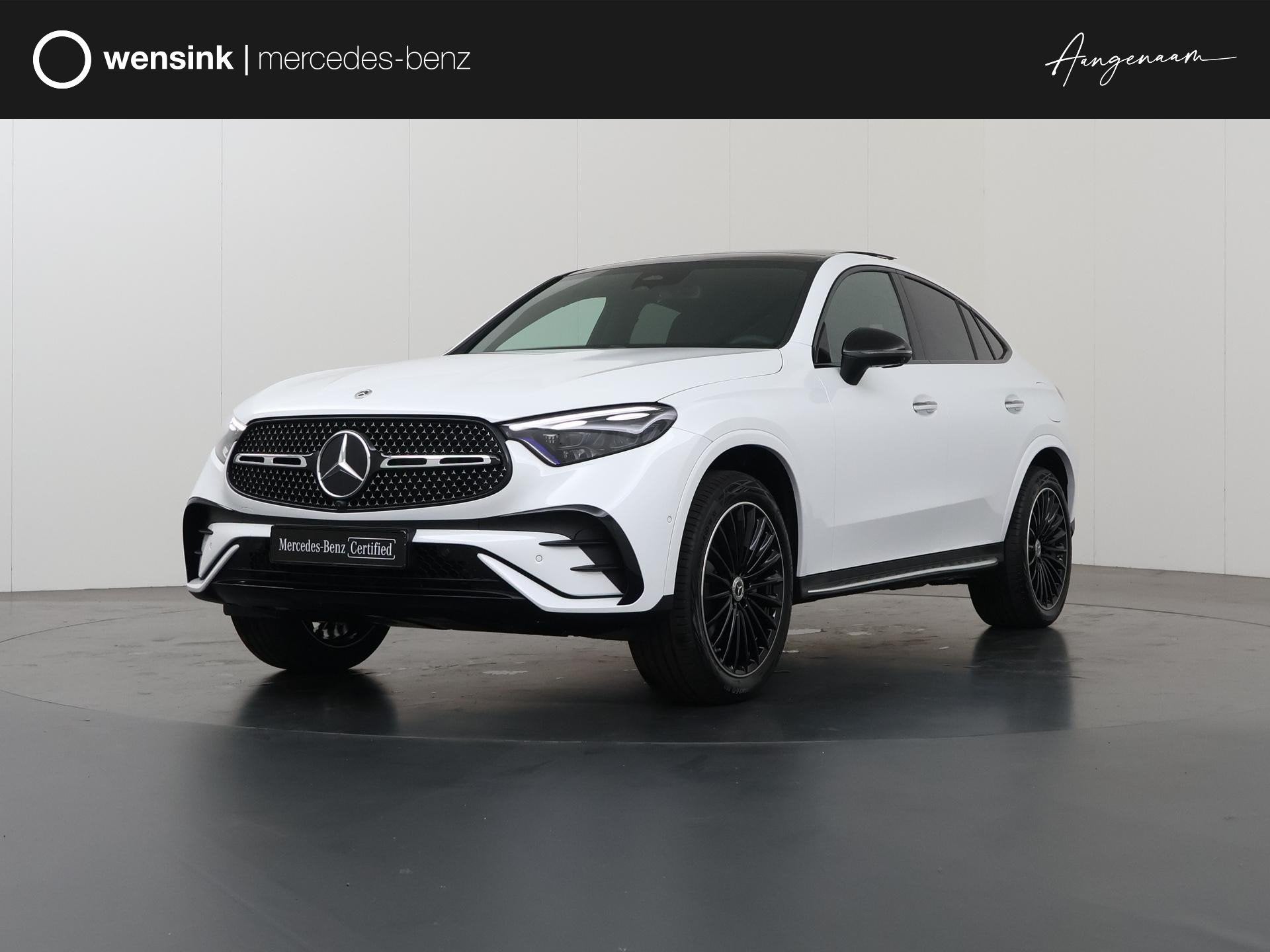 Mercedes-Benz GLC 300e 4MATIC Coupé Business Solution AMG, Auto's, Automaat, Wit, Bedrijf, 204 pk