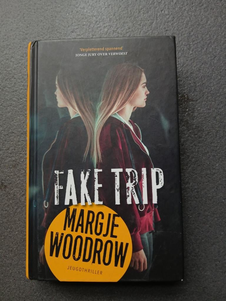 Fake Trip - Margje Woodrow (Jeugdthriller), Ophalen of Verzenden, Zo goed als nieuw, Margje Woodrow, Nederland