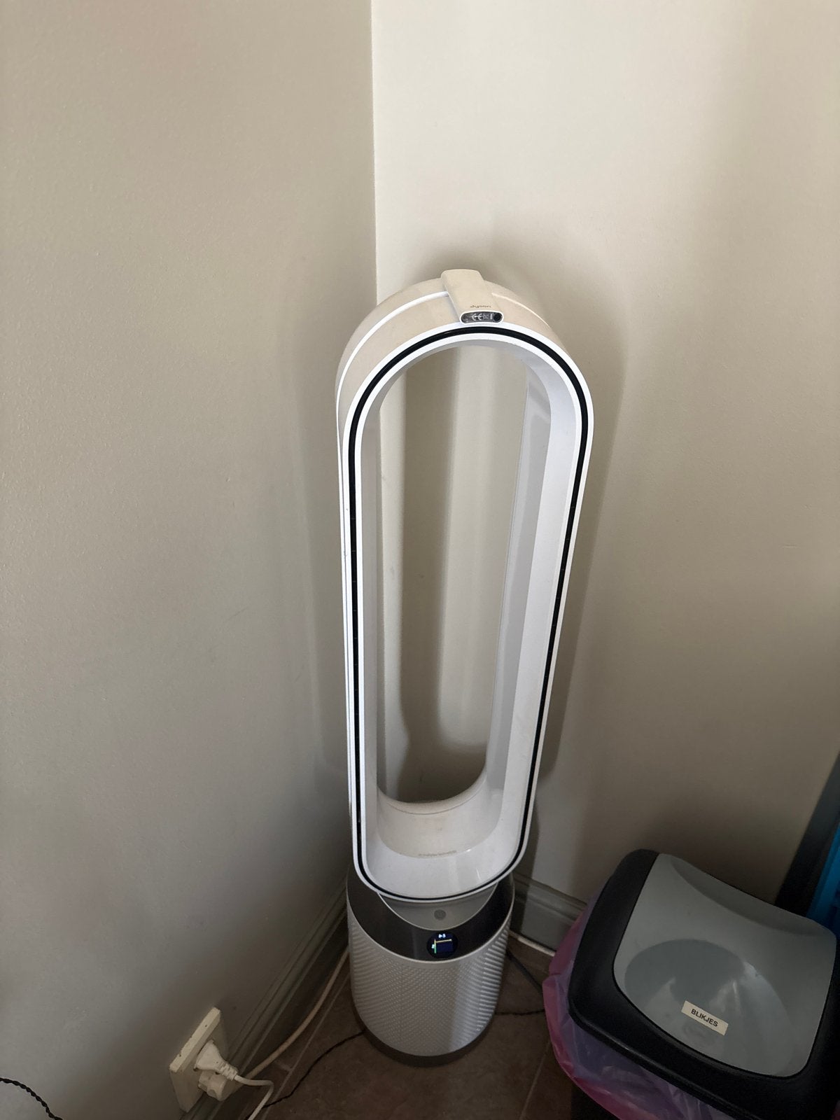 Dyson Pure Cool Link Torenventilator - Wit/Zilver, Witgoed en Apparatuur, Ophalen, Ventilator met afstandsbediening, Zo goed als nieuw