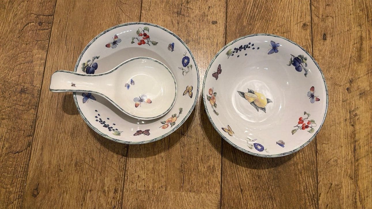 6-delig Marjolein Bastin servies, Ophalen, Zo goed als nieuw, Bord(en), Overige stijlen