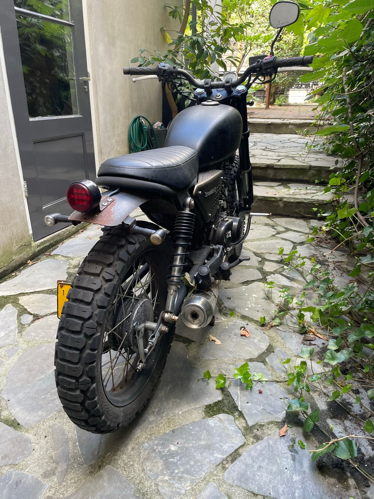 Hanway Scrambler 50cc - Stoere en unieke motorfiets, Ophalen