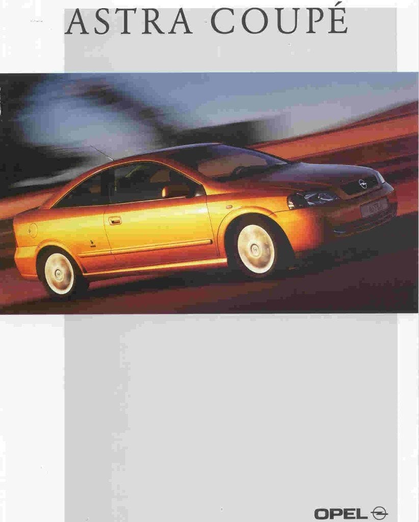Opel Astra Coupé (2000), Ophalen of Verzenden, Nieuw, Opel