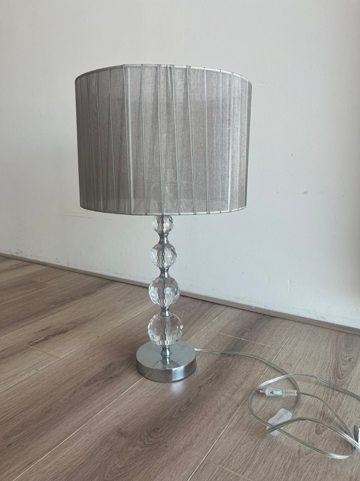 Relaxdays nachtlamp kristal designerlamp, Ophalen, Gebruikt, Nachtlamp