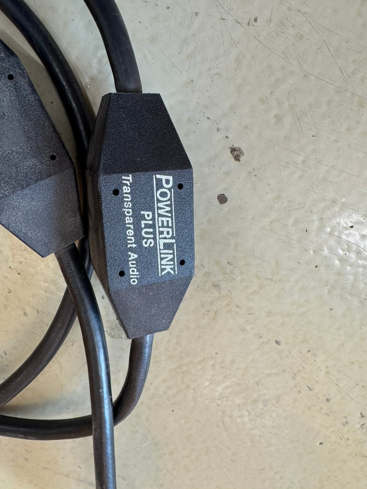MIT Z cord 2 en Transparent PowerLink Plus power cable, Ophalen, Gebruikt, Minder dan 2 meter, Overige kabels