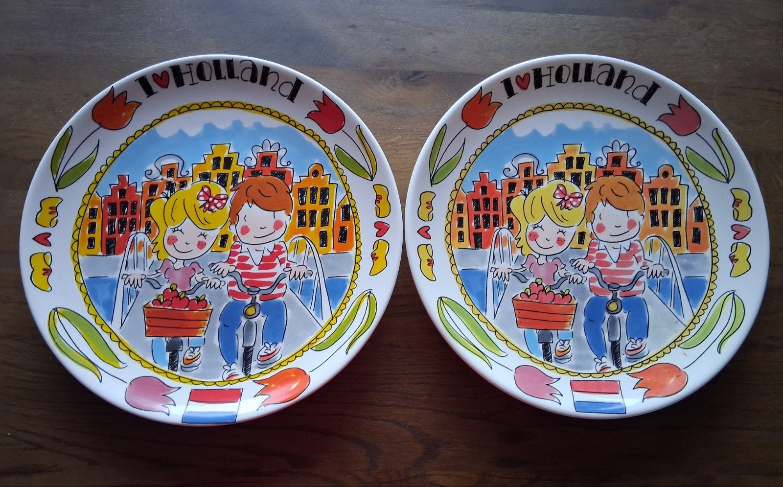 2x Blond Amsterdam schaal 33, Ophalen of Verzenden, Zo goed als nieuw, Bord(en), Overige stijlen