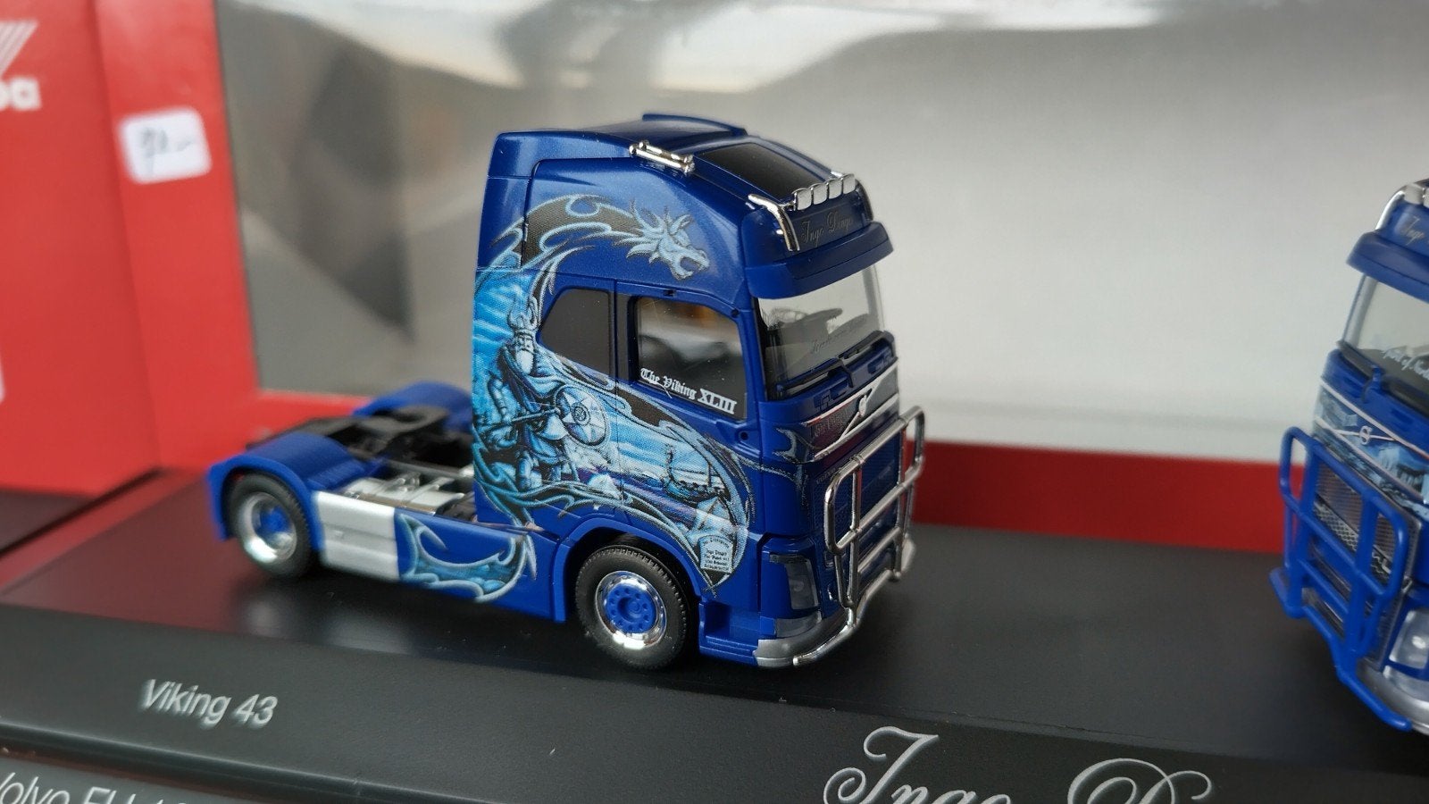 Volvo FH 16 Ingo Dinges Viking Showtruck 1:87 Herpa Pol, Verzenden, ., Nieuw, Herpa