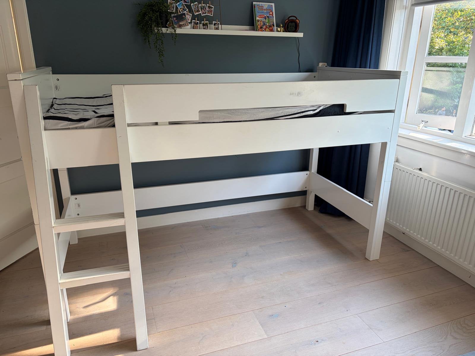 Bopita - Hoogslaper 90x200 met schuine trap, Ophalen, Gebruikt, Halfhoogslaper