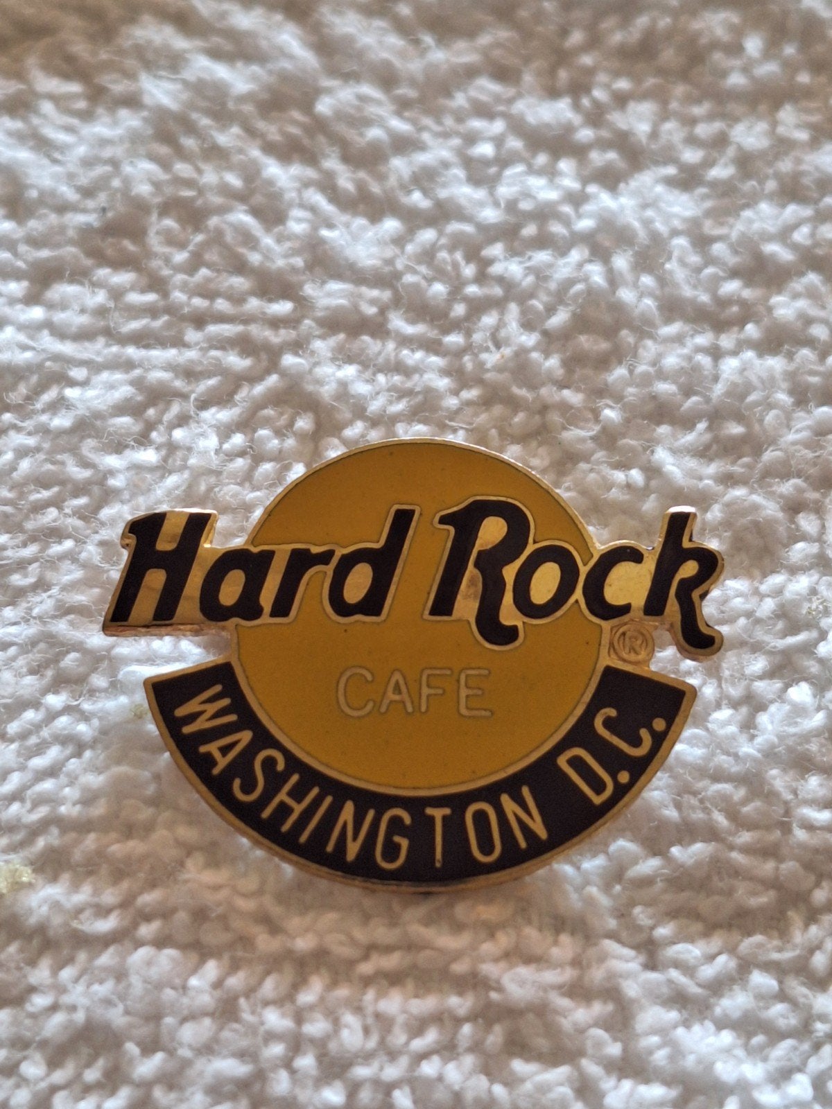Hard Rock Cafe : WASHINGTON D.C. , Emaille Speld, Verzenden, Zo goed als nieuw, Merk, Speldje of Pin