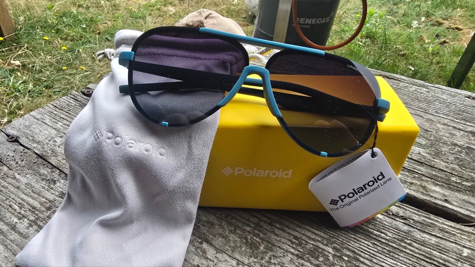 Polaroid nwe zonnebril, Ophalen of Verzenden, Nieuw, Zonnebril, Overige merken