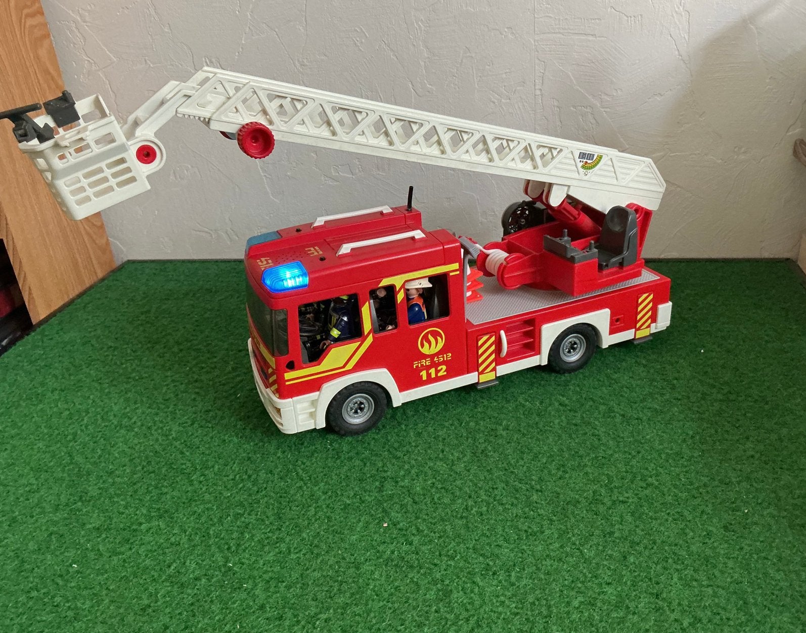 Playmobil 5362 Brandweer ladderwagen, Kinderen en Baby's, Speelgoed | Playmobil, Ophalen of Verzenden, Zo goed als nieuw
