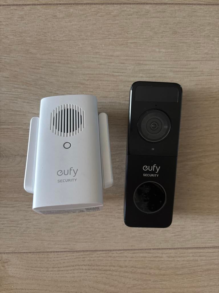 Eufy Security Video Deurbel met chime, Ophalen of Verzenden, Compleet systeem, Draadloos, Beweging