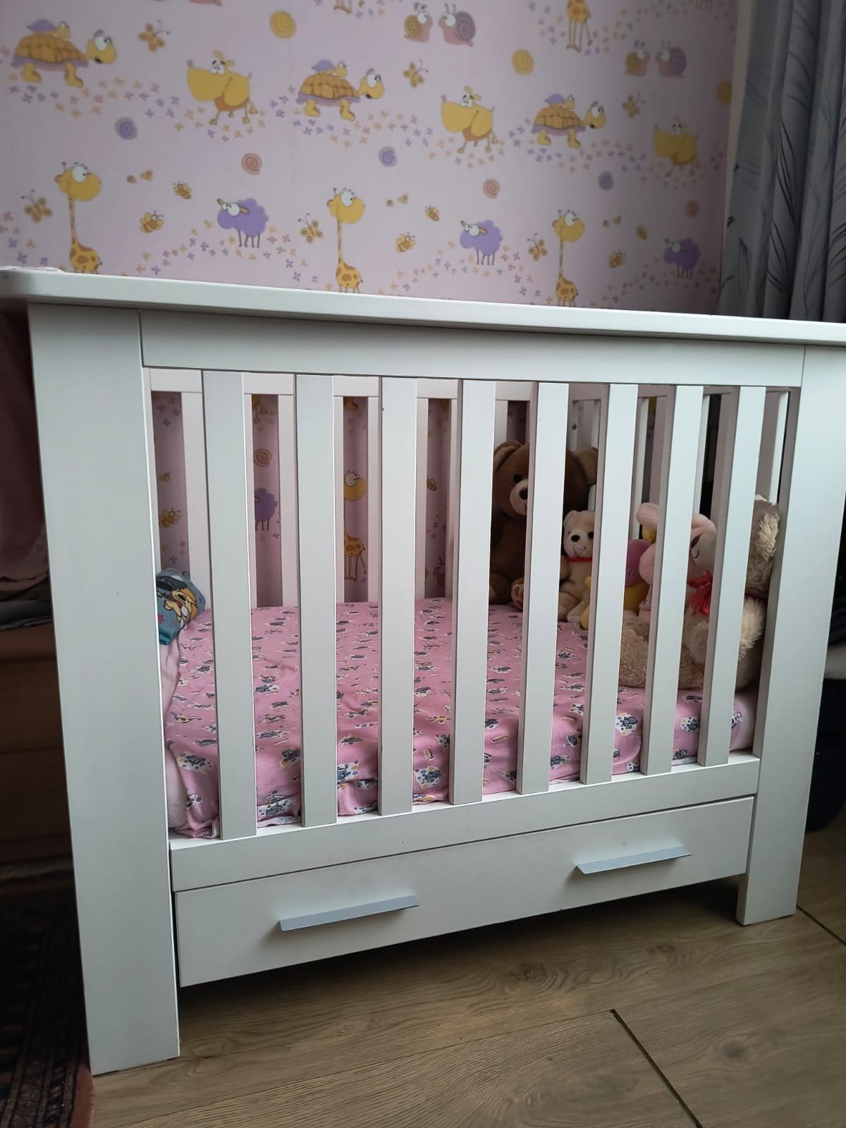 kinderbed, Kinderen en Baby's, Ophalen of Verzenden, Gebruikt, 70 tot 85 cm, Matras