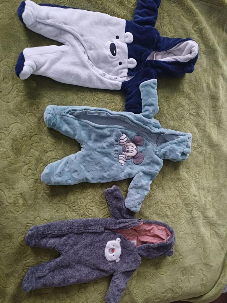 3x Baby Rompertjes/Jumpsuits - C&A Disney en Mini Baby, Ophalen of Verzenden, Gebruikt, C&A, Jongetje of Meisje