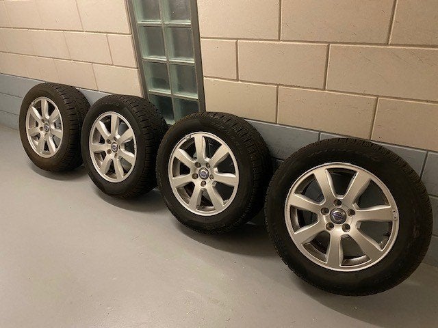 Volvo 16" lichtmetalen velgen set van 4 stuks, Auto-onderdelen, Banden en Velgen, Ophalen, Gebruikt, Velg(en), 16 inch