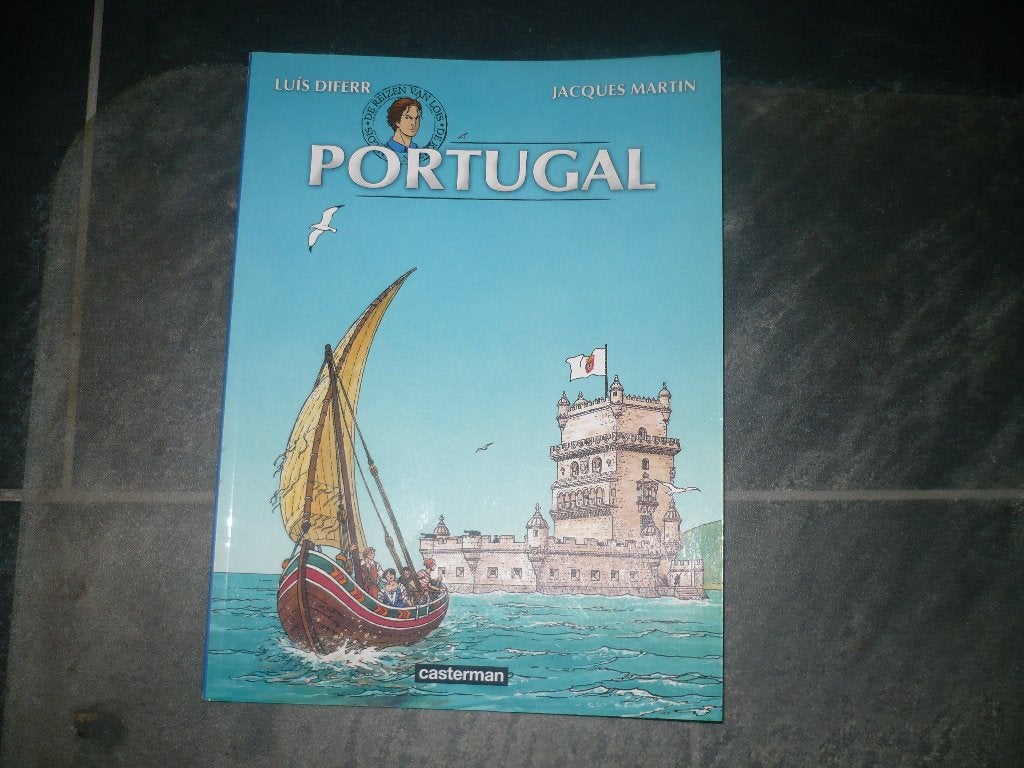de reizen van lois portugal, Boeken, Eén stripboek, Ophalen of Verzenden, Zo goed als nieuw, Jacques Martin