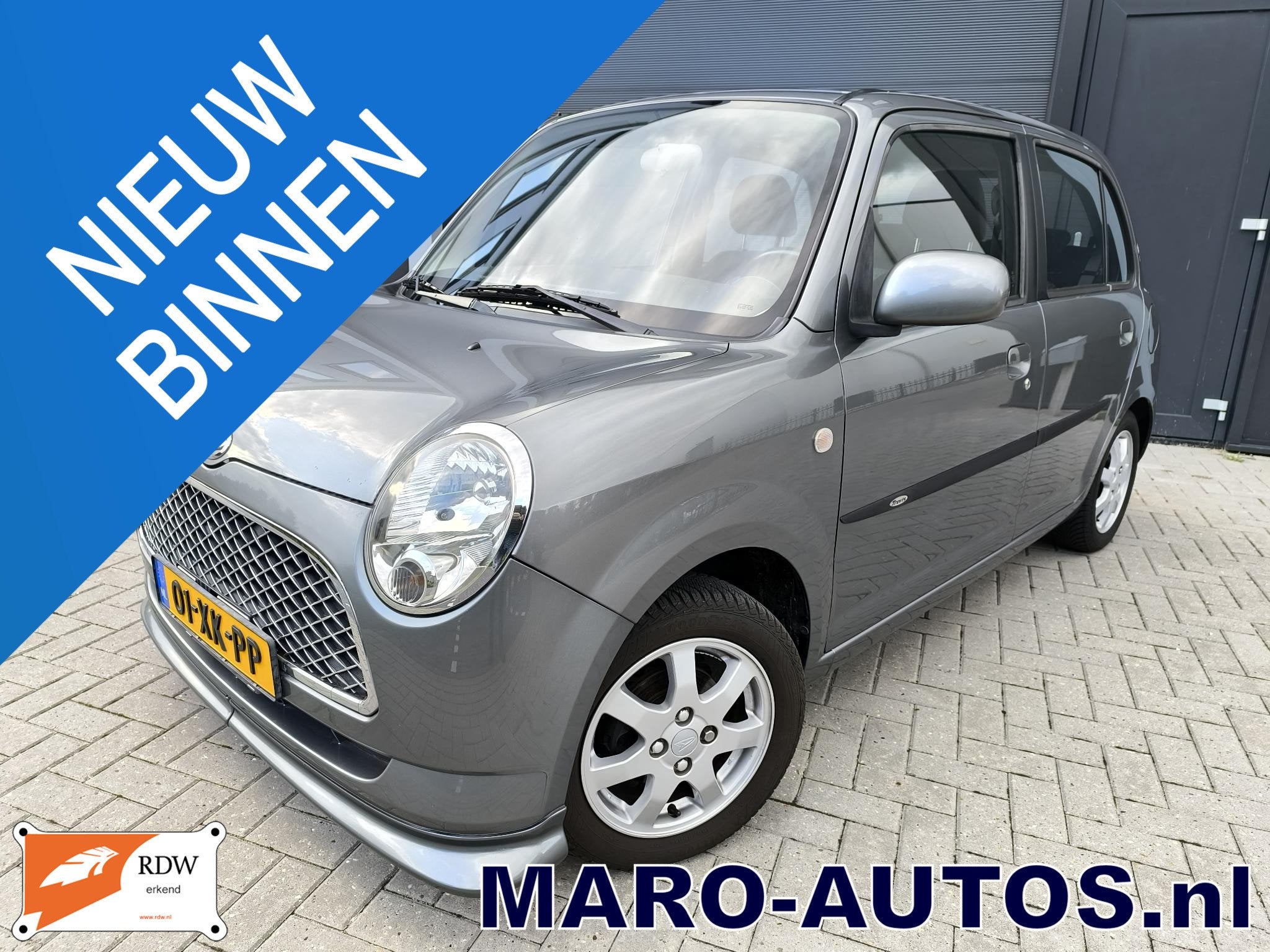 Daihatsu Trevis 1.0 AIRCO | ALuwheel | MOMO | 1e EIGENAAR! B, Auto's, Daihatsu, Dealer onderhouden, Stof, Zwart, 765 kg