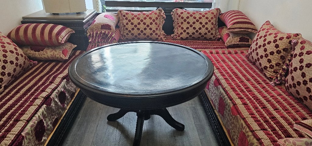 Marokkaanse banken Saddari compleet, Huis en Inrichting, Ophalen, Minder dan 75 cm, Classic & Modern, Zo goed als nieuw