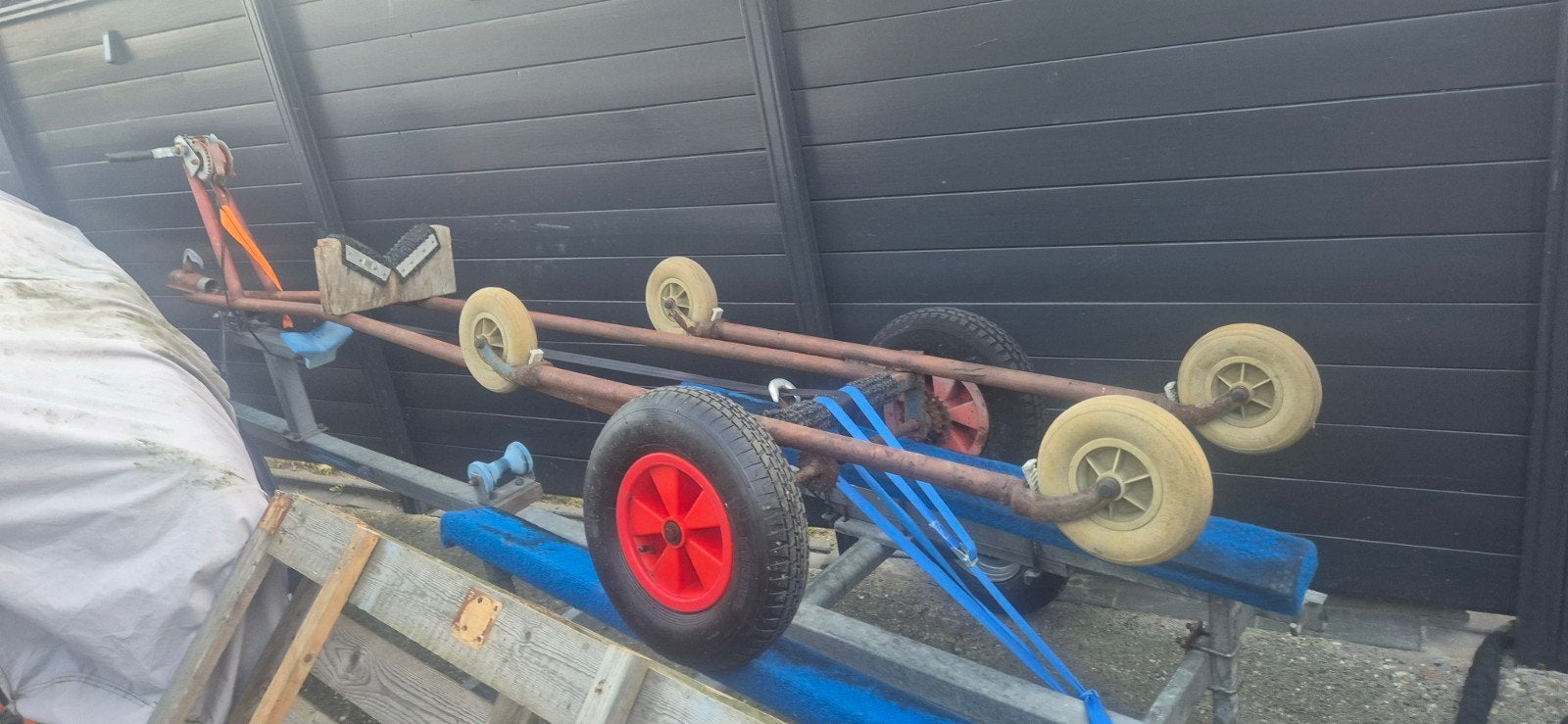 Stalling/camping  trailer kleinebootjes, Ophalen of Verzenden
