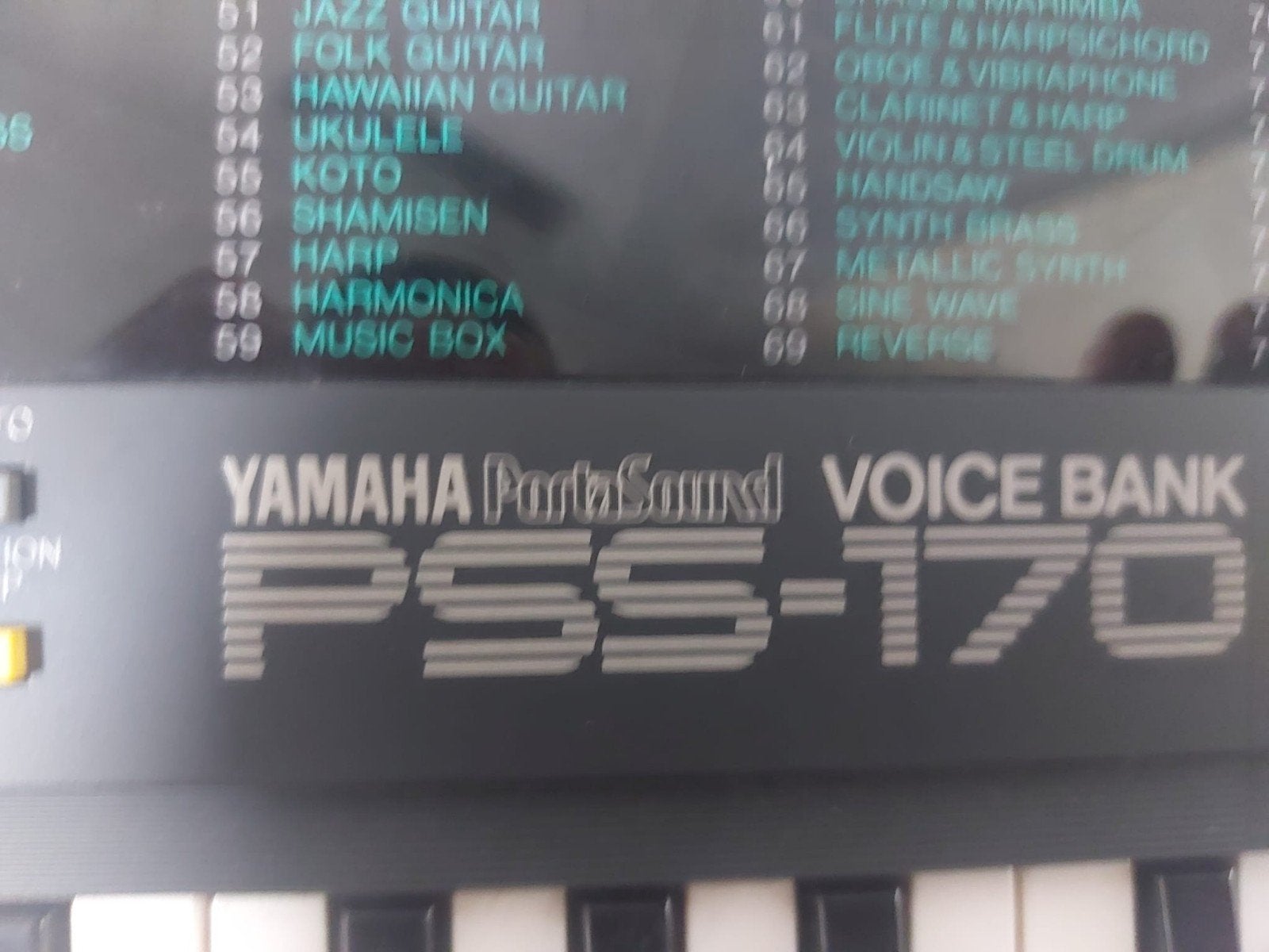 Yamaha PortaSound PSS-170 Keyboard met adapter en doos, Muziek en Instrumenten, Keyboards, Ophalen of Verzenden