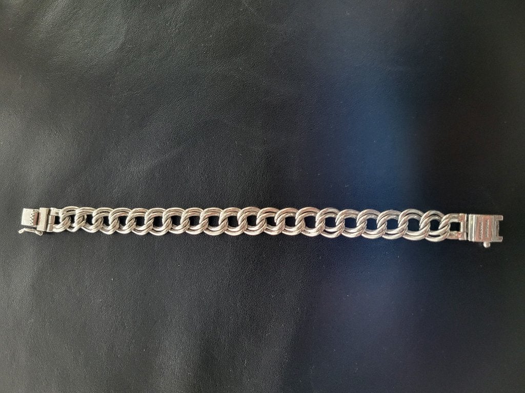 Buddha to Buddha zilveren armband, Sieraden, Tassen en Uiterlijk, Armbanden, Verzenden, Zo goed als nieuw, Zilver, Zilver