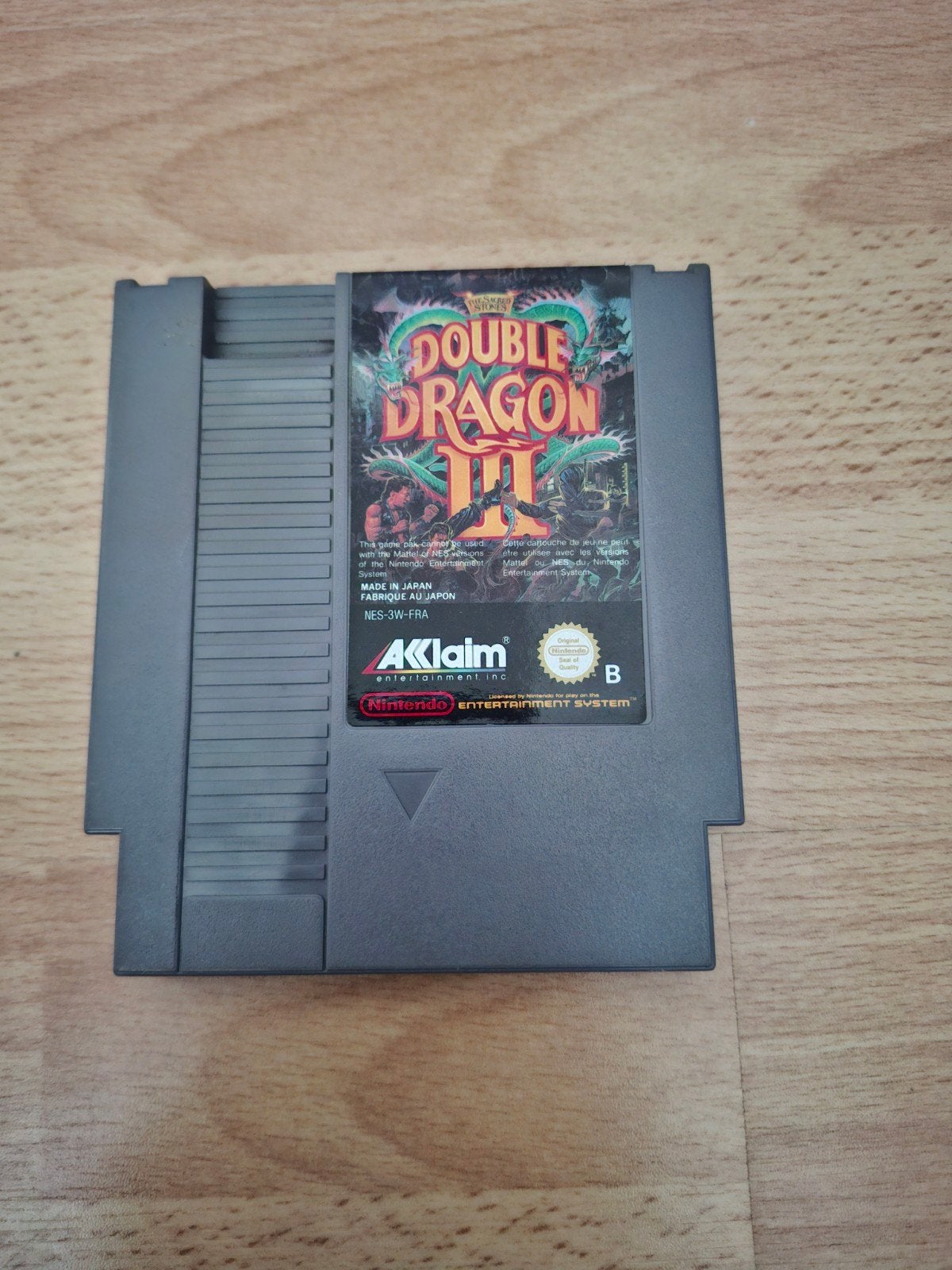 Double Dragon III NES - Klassieke Actiegame, Gebruikt, Vechten, 2 spelers, Ophalen of Verzenden