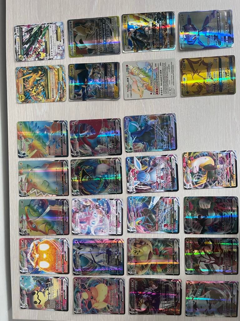 Grote collectie Pokémon kaarten [Spaans], Ophalen of Verzenden, Zo goed als nieuw, Meerdere kaarten