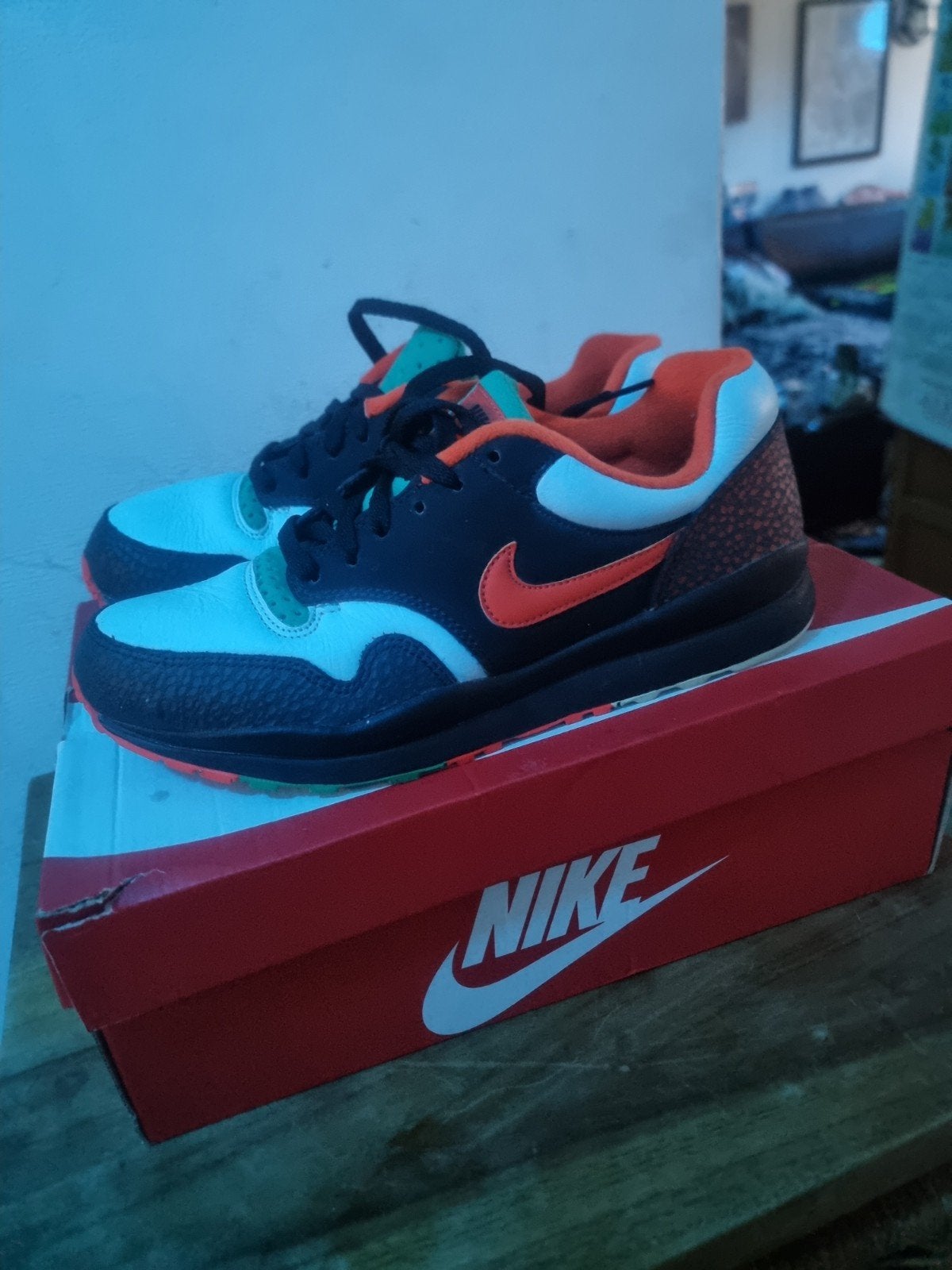 Zeldzame Nike Air Jungle Fever - Maat 43, Overige kleuren, Ophalen of Verzenden, Onbekend, Oscar