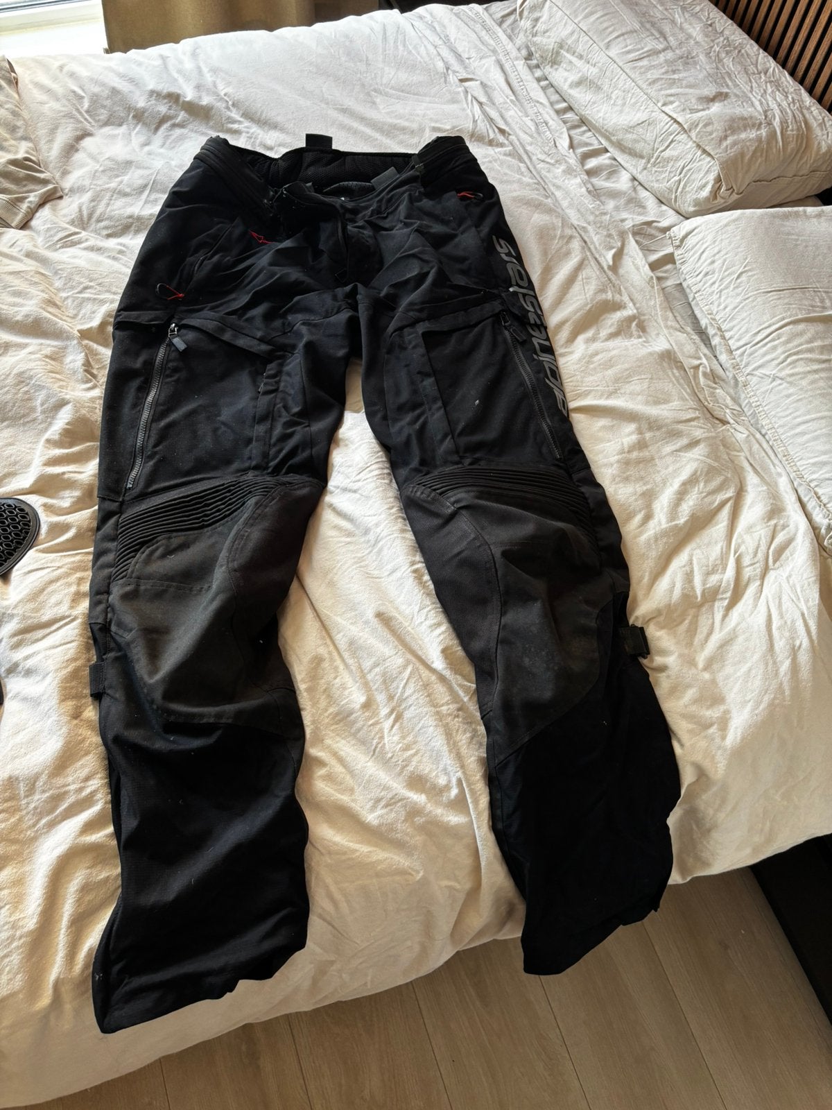 Alpinestars Bogota Pro Drystar 4 seasons motorbroek XL zwart, Ophalen of Verzenden, Tweedehands, Broek | textiel