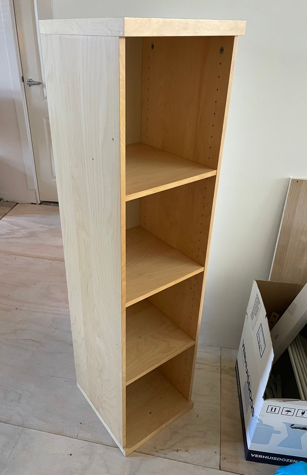 Bonde kast van IKEA met 4 planken, Ophalen, Gebruikt, 50 tot 100 cm, 150 tot 200 cm