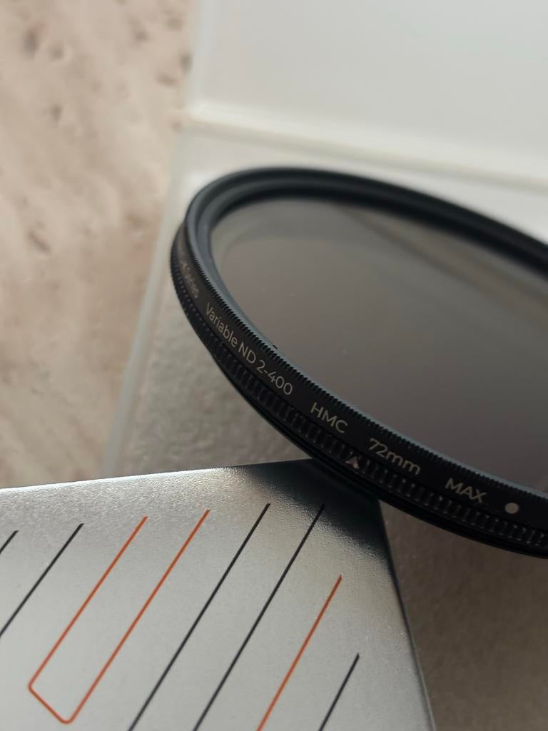 K&F Concept Nano-K Variable ND2-400 HMC 72mm ND Filter. ZGAN, Overige merken, Overige typen, Ophalen of Verzenden, Zo goed als nieuw