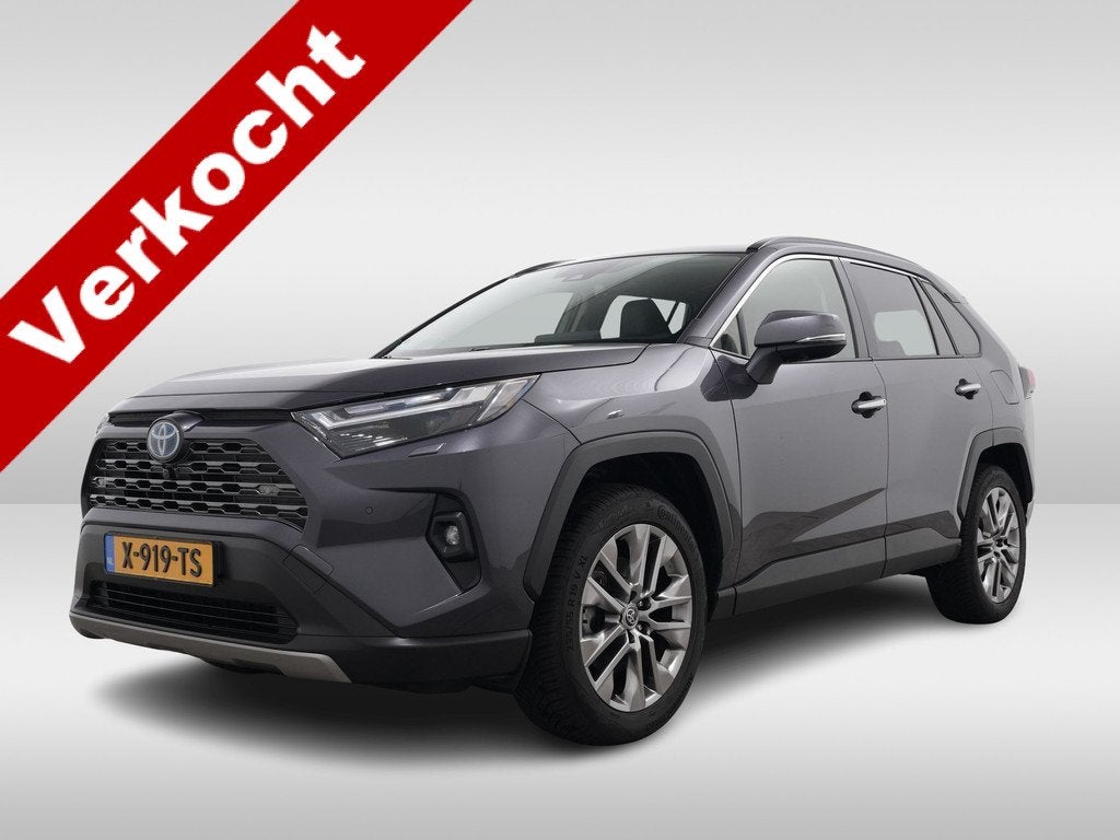Toyota RAV4 2.5 HYBRID AWD LIMITED CVT | 1650kg trekgewicht, Auto's, Toyota, Bedrijf, Te koop, Rav4, 360° camera, 4x4, ABS, Achteruitrijcamera