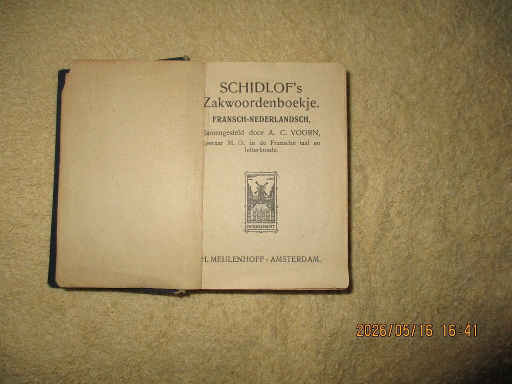schilofs zakwooordenboek, Verzenden, Zo goed als nieuw, Van Dale, Nederlands