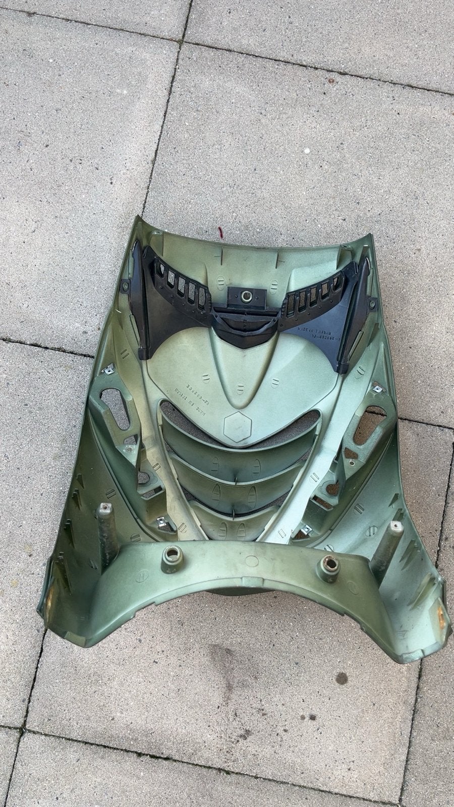 Piaggio Zip Kappen Set - Groen (Lichte Schade), Ophalen of Verzenden, Gebruikt, Kap, Piaggio
