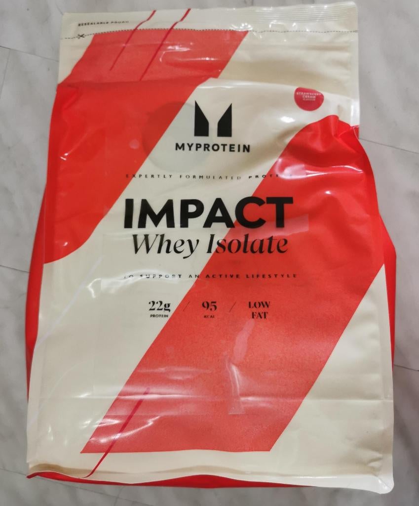 MyProtein Impact Whey Isolate 2,5KG NIEUW! Waarde: €100!, Ophalen of Verzenden, Nieuw, Poeder of Drank