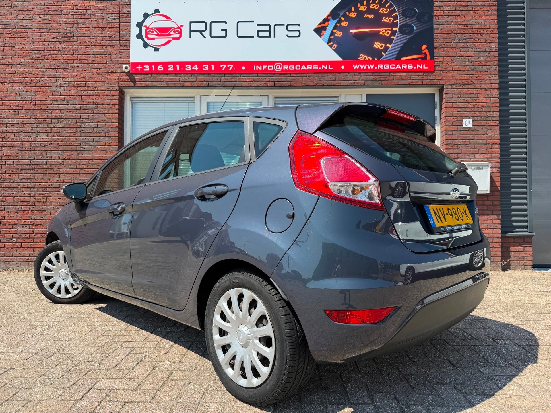 Ford Fiesta 1.0 Style / Navi / Airco / Stoelverw / 5DRS, Auto's, Voorwielaandrijving, Euro 5, Stof, 525 kg