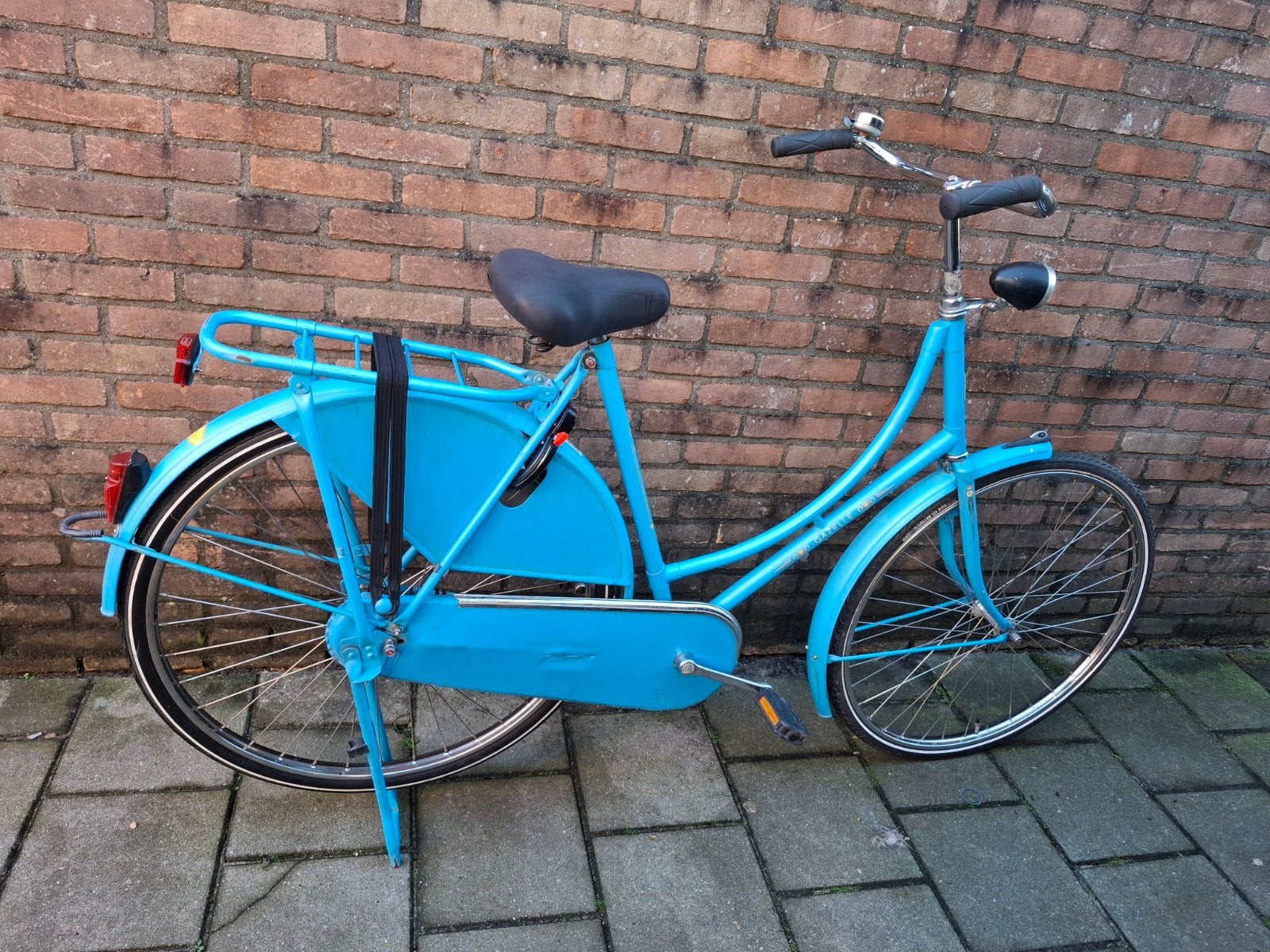 prachtige gazelle omafiets 28 inch framehoogte 57, 56 cm of meer, Ophalen, Gebruikt