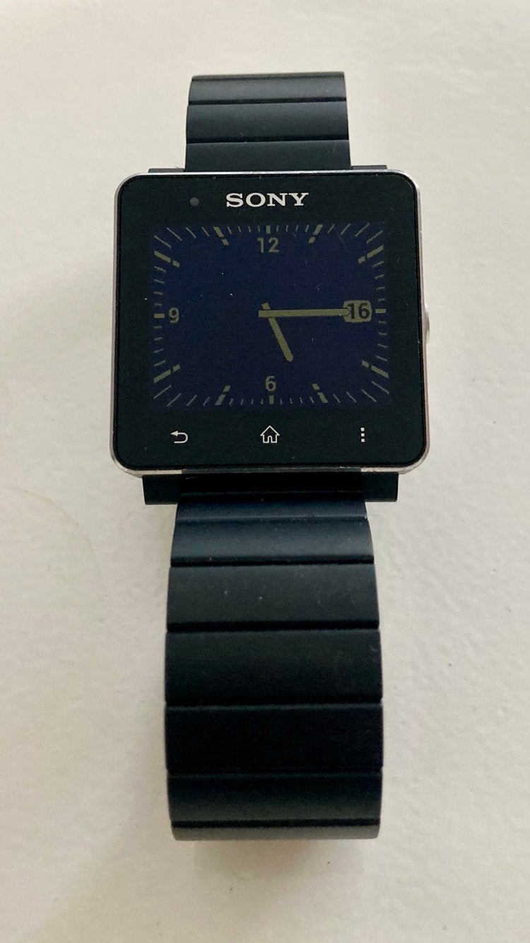 Sony Smartwatch 2 SW2 Zwart - Zo goed als nieuw!, Zwart, Ophalen of Verzenden, Zo goed als nieuw, Waterdicht