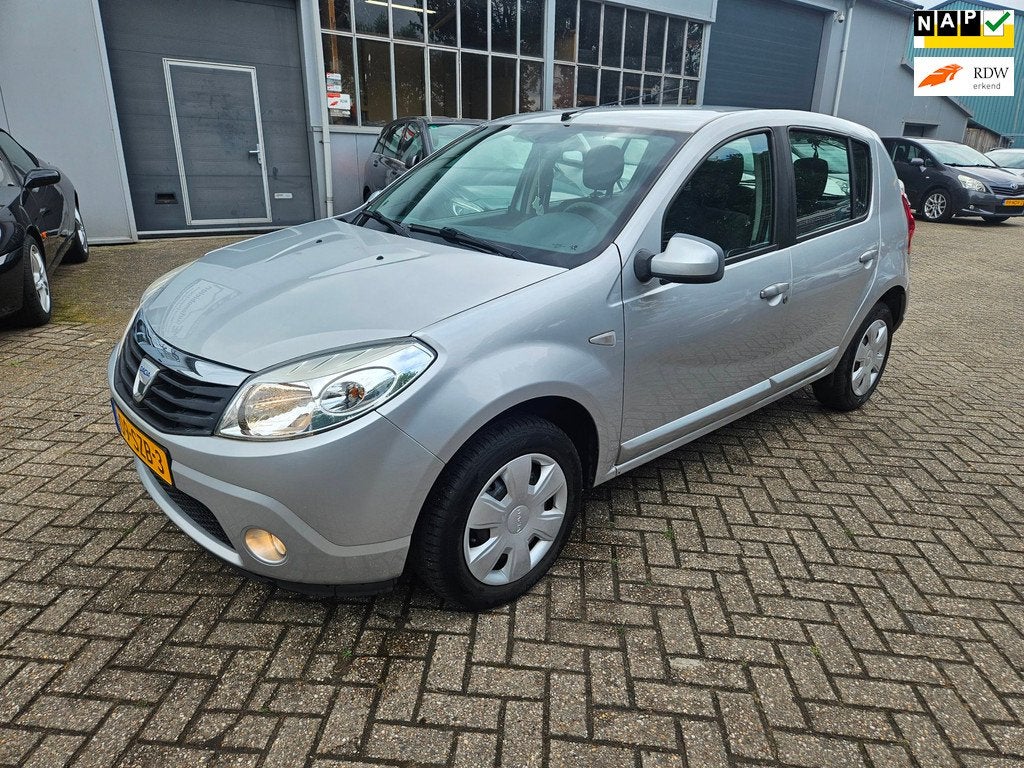 Dacia Sandero 1.2 Lauréate AIRCO/154339KM+N.A.P/TREKHAAK, Auto's, Dacia, Bedrijf, Te koop, Sandero, ABS, Airbags, Boordcomputer