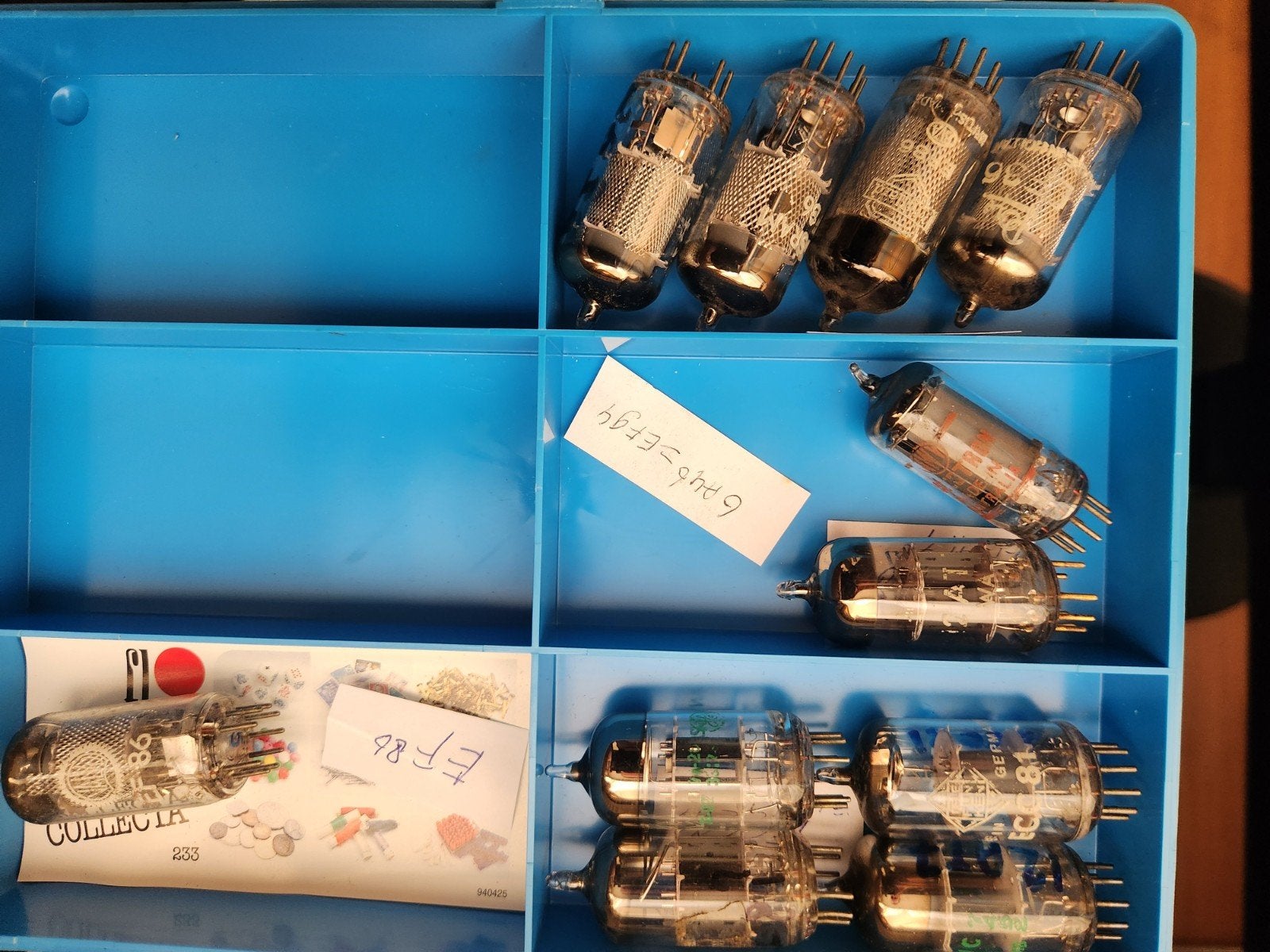 Grote collectie radiobuizen (elektronenbuizen) +/- 375 stuks, Ophalen