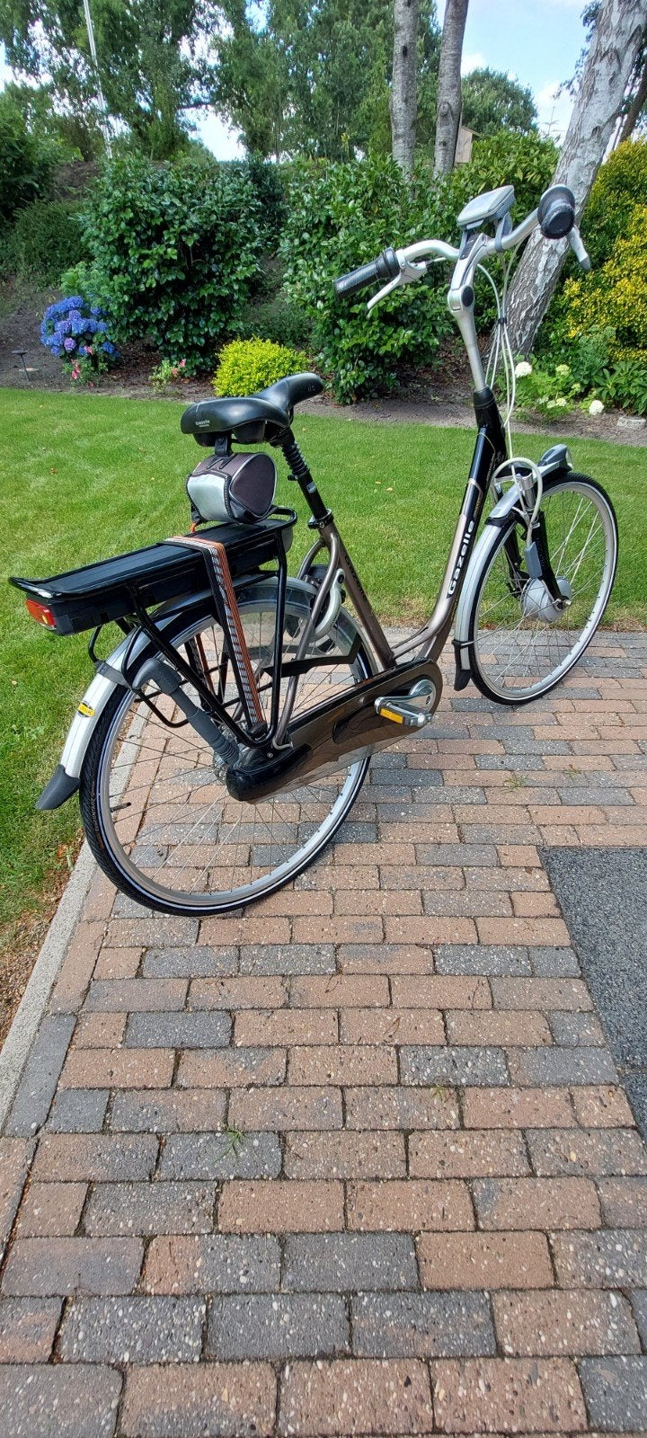 Gazelle e bike Orange, Fietsen en Brommers, Elektrische fietsen, 47 tot 51 cm, Ophalen, Zo goed als nieuw, Gazelle