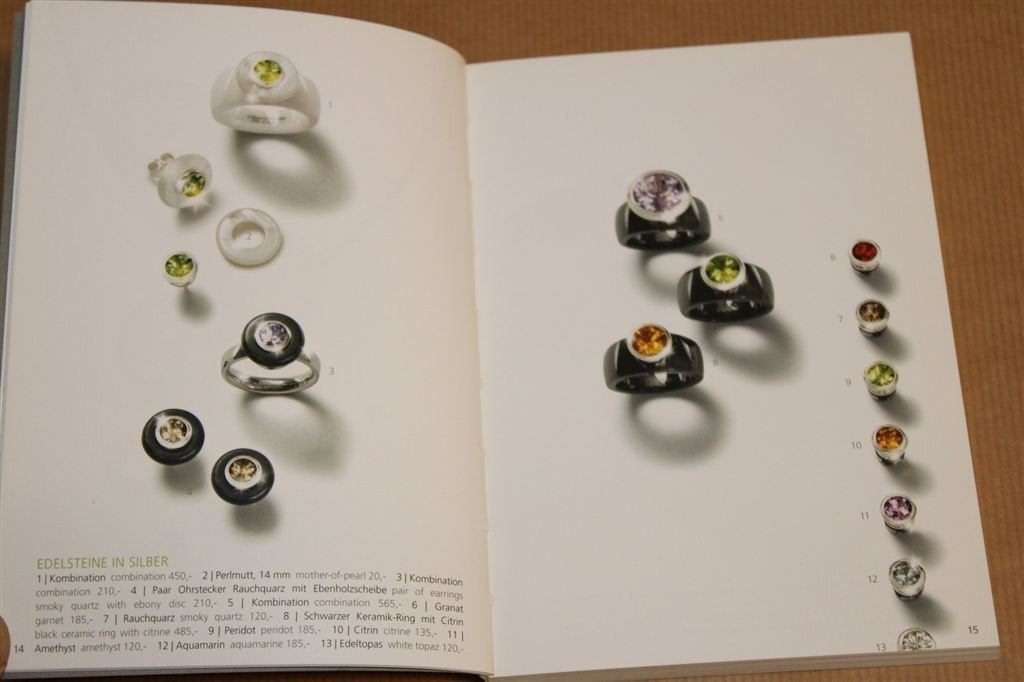 Juwelencatalogus Charlotte — Ehinger-Schwarz 2011, Ophalen of Verzenden, Zo goed als nieuw, Mode algemeen