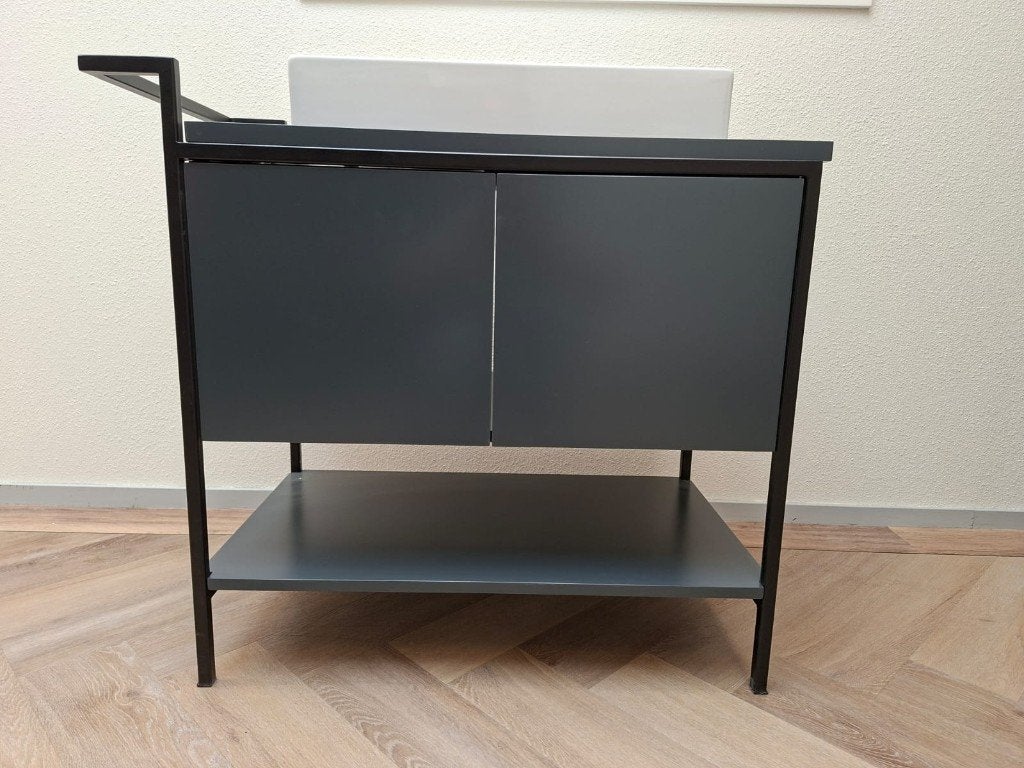 Badkamermeubel met wastafel Ravenni 96cm, Ophalen, 50 tot 100 cm, Zo goed als nieuw, Minder dan 100 cm