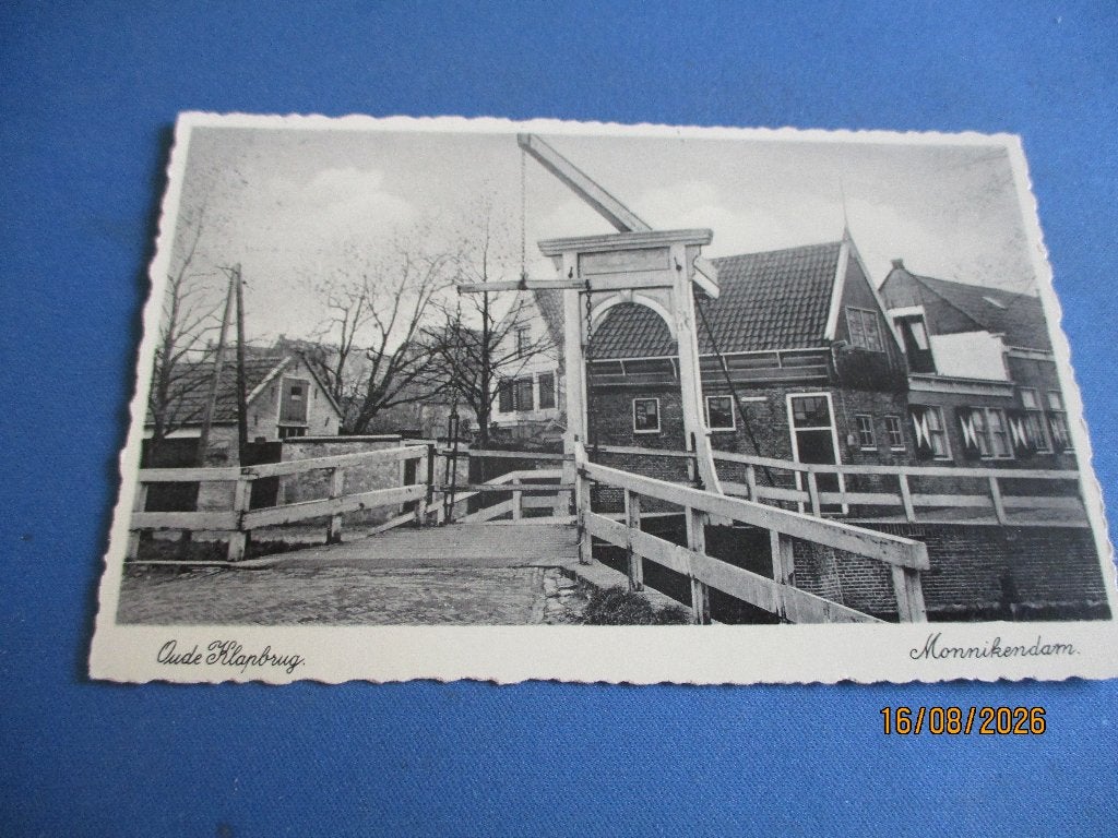 Monnikendam, Ophalen of Verzenden, Voor 1920, Gelopen, Zuid-Holland