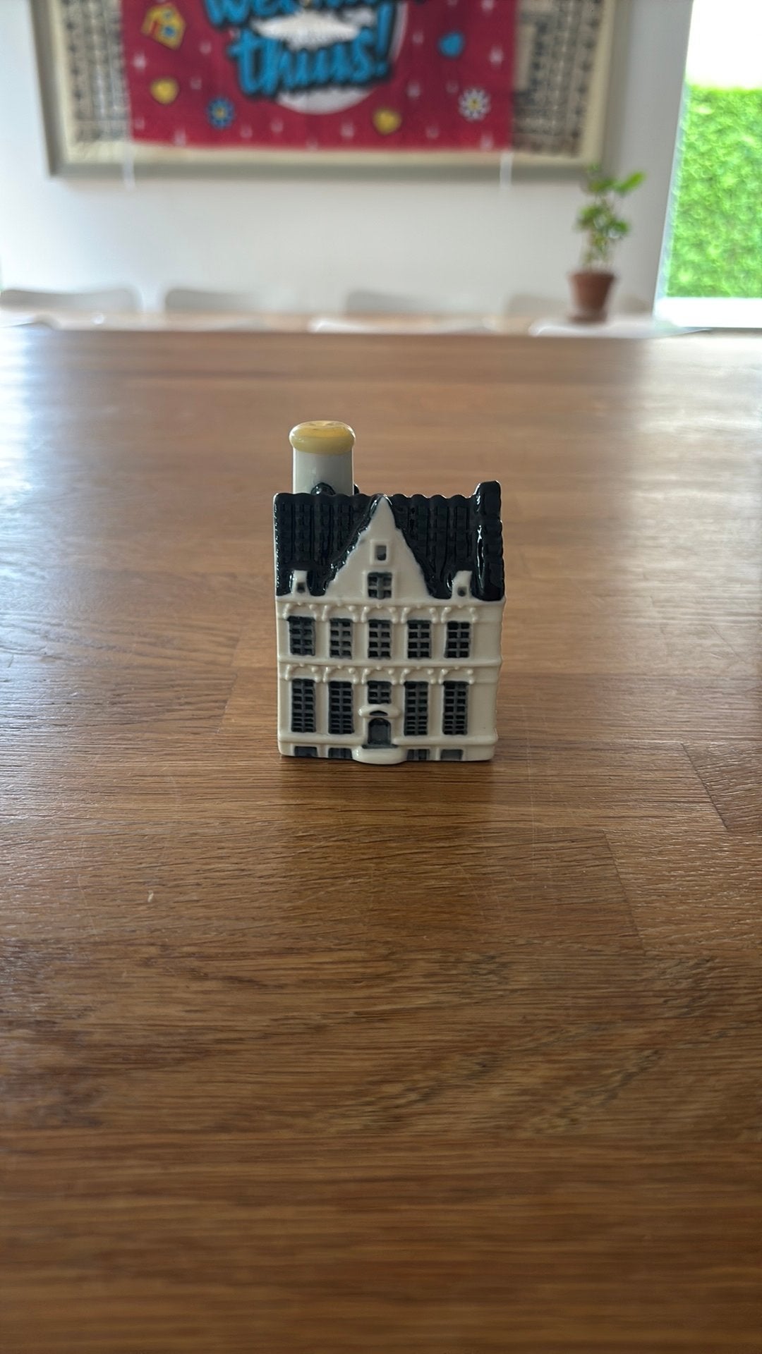 Delfts Blauw KLM huisje 105, Ophalen of Verzenden, Zo goed als nieuw