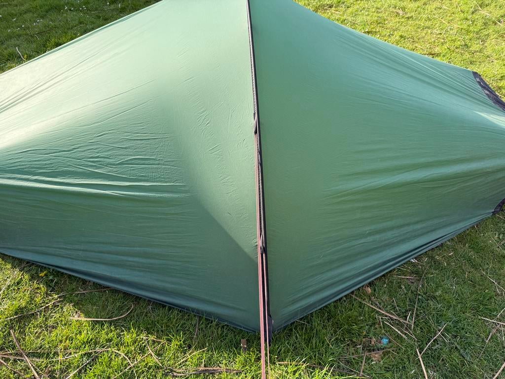 Lichtgewicht 1-persoons tent - Hilleberg Akto, Caravans en Kamperen, Tenten, Ophalen of Verzenden, Gebruikt, Tot en met 2