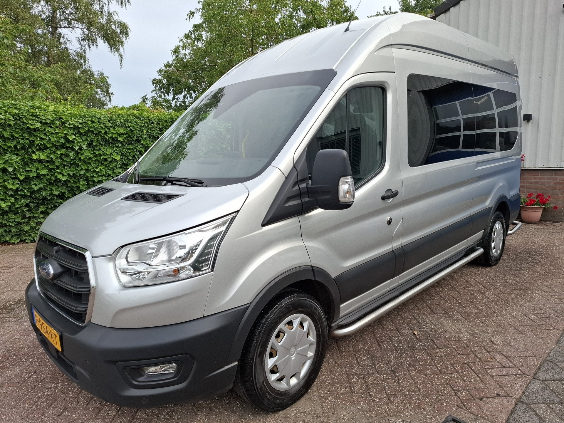 Ford Transit Kombi 350 2.0 TDCI L3H3 18950.- INCL BTW 9-PERS, Auto's, Stof, Euro 6, Bedrijf, Diesel